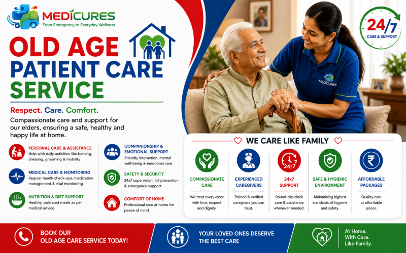 Old age patient care service